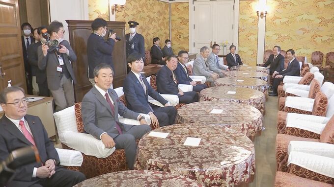 立憲・安住国対委員長「派閥解消の前に裏金議員リスト公表を」