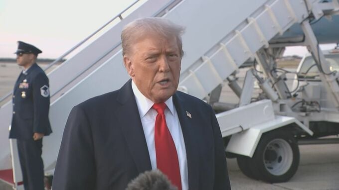トランプ大統領　イスラエルとハマスの停戦合意「近く得られるだろう」