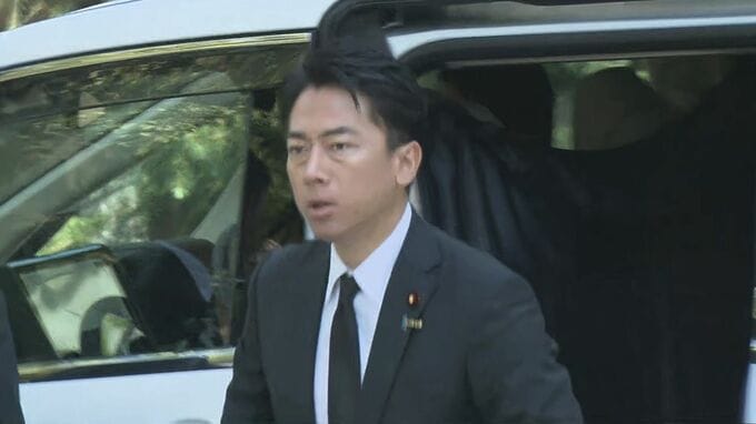 小泉農水大臣が靖国神社を参拝　石破総理は私費で玉串料奉納　高市氏・萩生田氏らも参拝　参政党・神谷代表が参拝|TBS NEWS DIG