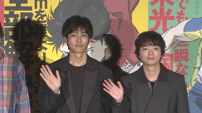 【 松坂桃李 】1シーンのみに総作画枚数9800枚に驚き「あの雨のシーンだけで1年ですよ。すごくないですか？狂気ですよね」【 染谷将太 】|TBS NEWS DIG