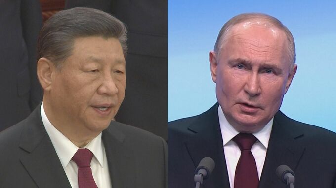 習近平国家主席がプーチン大統領に祝意 「ロシア国民の支持を反映」 今後のさらなる関係強化にも言及