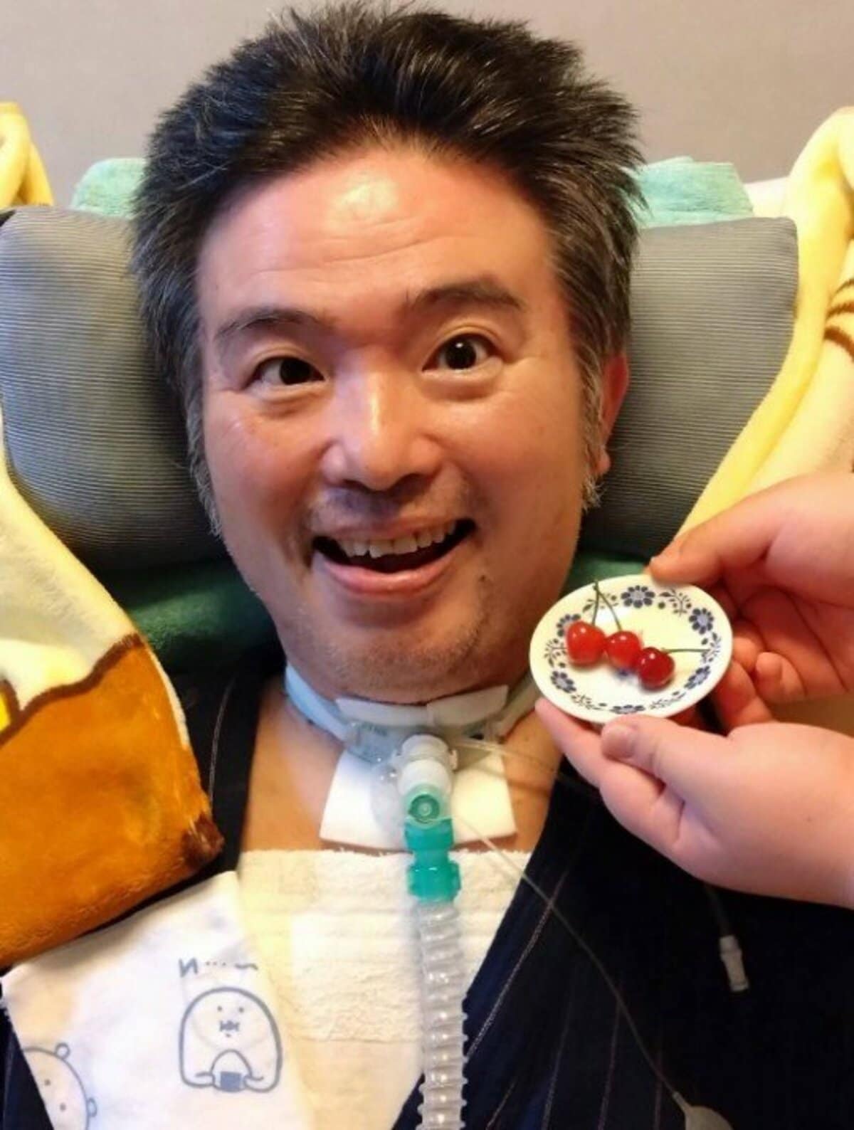 ALS闘病 】声優・津久井教生さん サクランボの実「実はですね～うふふ