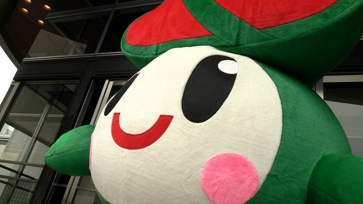 町のイメージキャラがクラウドファンディングで新型に エアー式で