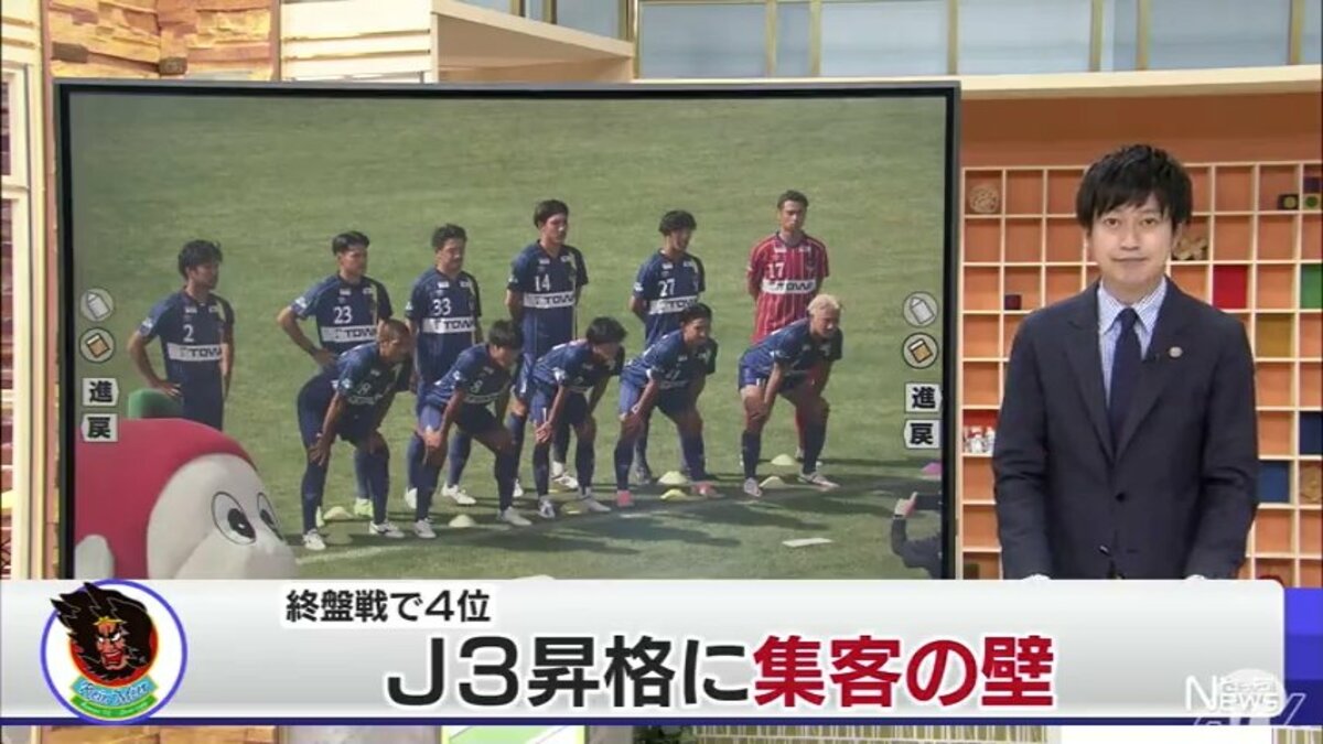 ｊ３昇格に立ちはだかる集客の壁 ラインメール青森イレブンはピッチ内外で奮闘 Tbs News Dig フォトギャラリー