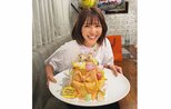 【 若槻千夏 】　「めるる.アンミカさん.さっしーが　サプライズ?　誕生日会♥してくれた♥」|TBS NEWS DIG