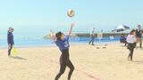 美しい海が舞台　猛暑に負けぬ熱戦！　恒例のビーチバレー大会　山口・周防大島　|　山口のニュース・天気・防災｜tys NEWS｜ｔｙｓテレビ山口