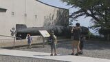 人間魚雷の訓練基地があった「回天の島」 戦艦「陸奥」の一部を使って作られた平和の鐘を中学生が鳴らし平和を願う 山口県周南市|TBS NEWS DIG