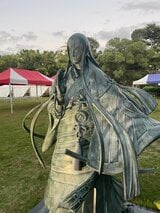 ゲーム「刀剣乱舞」登場の江雪左文字像が破損　数珠の房に被害　警察に被害届提出　広島県福山市　|　RCC NEWS | 広島ニュース | RCC中国放送