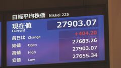 【速報】日経平均株価　400円超高　米市場好感とファーストリテイリング好調で | TBS CROSS DIG with Bloomberg