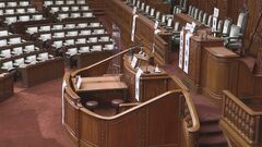 質疑者や答弁者の「マスク不要」正式決定　国会で感染対策緩和　演壇の前にアクリル板を設置| TBS CROSS DIG with Bloomberg