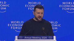 ゼレンスキー大統領　ダボス会議で支援継続訴え「ロシアへの圧力を弱めるたびに戦争が長引く」| TBS CROSS DIG with Bloomberg