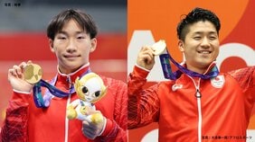 【アジア大会2日目】日本勢は金メダル2個!競泳で高校生・大橋信、空手で西山走が頂点に 体操・岡&橋本は銀・銅|TBS NEWS DIG