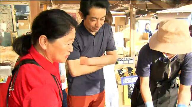 輪島朝市組合がゆりあげ港朝市を視察　「一番良いとこ取りしてつくる」 能登半島地震で被災し営業再開目指す 宮城・名取市|TBS NEWS DIG