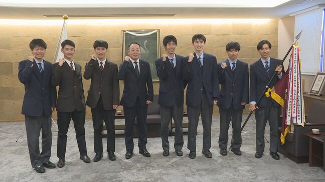 33年ぶりの都大路 宇部鴻城高校陸上競技部が市長表敬 健闘誓う 山口|TBS NEWS DIG