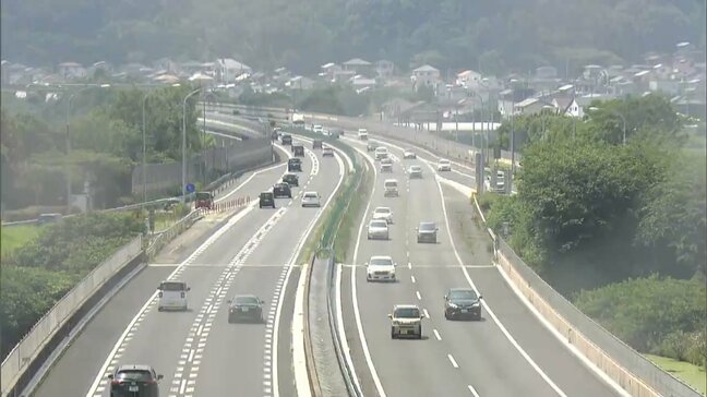 高速道路も16日Uターンラッシュピークに 山陽自動車道上りは事故の影響もあり最大約9キロの渋滞(午後5時現在) 吉備SAは人と車で混雑【岡山】|TBS NEWS DIG