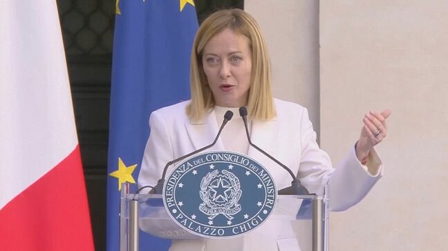 アメリカ・トランプ大統領 相互関税 EUに20%、イタリアのメローニ首相「誤った措置で誰の利益にもならない」|TBS NEWS DIG