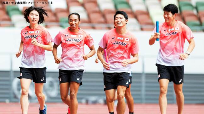 混合4×400mリレーメンバー発表 1走は今泉、2走・井戸、3走・吉津、4走・松本の布陣で予選に臨む【世界陸上】|TBS NEWS DIG