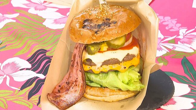 人気グルメ・スイーツ・雑貨が集結　話題のクレイジーバーガーも　大分フェス開催|TBS NEWS DIG