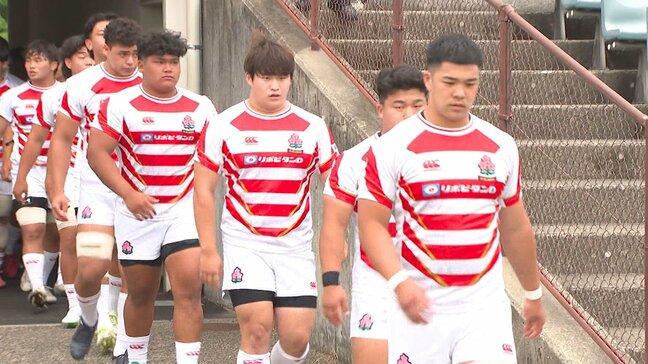 ラグビー20歳以下日本代表、ニュージーランド学生代表と壮行試合 未来の桜の戦士が大分で躍動 |TBS NEWS DIG