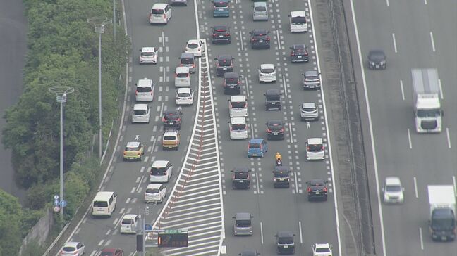 【九州の高速道路・渋滞情報】（4日午後６時時点）長崎道上り 金立SAから１０キロの渋滞　　九州道上り　基山PAから６キロの渋滞|TBS NEWS DIG