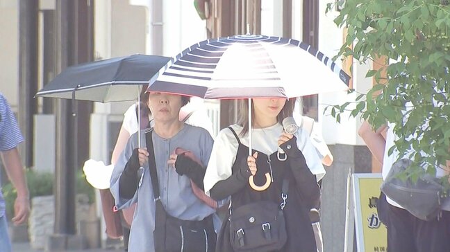 厳しい暑さ続く　日田市は38.9度、今年31回目の猛暑日　県内各地で35度超え　大分|TBS NEWS DIG