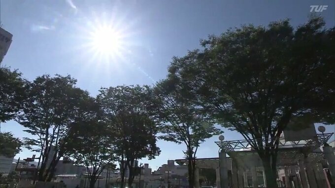 10月なのに…伊達市梁川すでに真夏日 あすは涼しく気温差注意 福島|TBS NEWS DIG