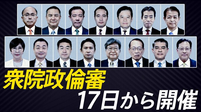 【一覧】あす(18日)は萩生田光一氏、平沢勝栄氏が弁明予定　衆議院の政治倫理審査会、出席する議員を紹介　15人全員が公開で弁明予定|TBS NEWS DIG