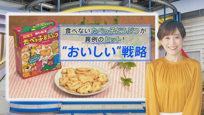 お菓子なのに“食べない戦略”で「たべっ子どうぶつ」異例の大ヒット【THE TIME,】 |TBS NEWS DIG