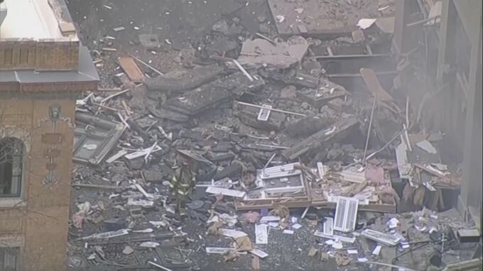 米テキサス州のホテルで爆発　ガス漏れか　少なくとも21人けが