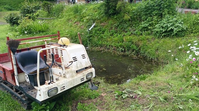 池の中で倒れ…ドラム缶を洗っていた91歳男性が死亡　家族が発見　警察が当時の状況調べる　岩手・遠野市|TBS NEWS DIG