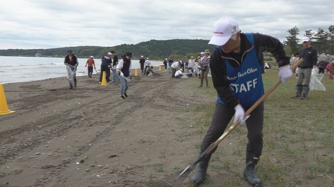 珠洲の海岸でビーチクリーン活動　|　石川県のニュース｜MRO北陸放送
