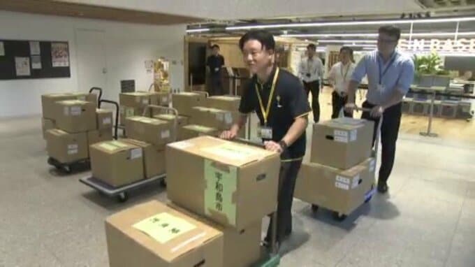 愛媛県知事選を前に投票用紙を各市町へ発送|TBS NEWS DIG