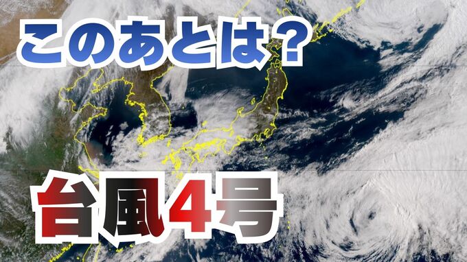 【台風情報】台風4号（シンラコウ）南鳥島近海を北東へ…21日（火）には温帯低気圧に変わる見込み【雨と風のシミュレーション】|TBS NEWS DIG