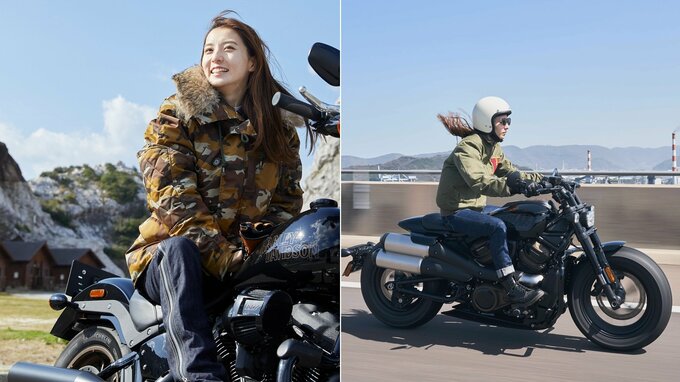 【 宮原華音 】「バイクの日」にハーレーショット多数投稿〝いつかカッコよく乗り回すのが夢〟フォロワー絶賛「もうすでにカッコイイ」|TBS NEWS DIG
