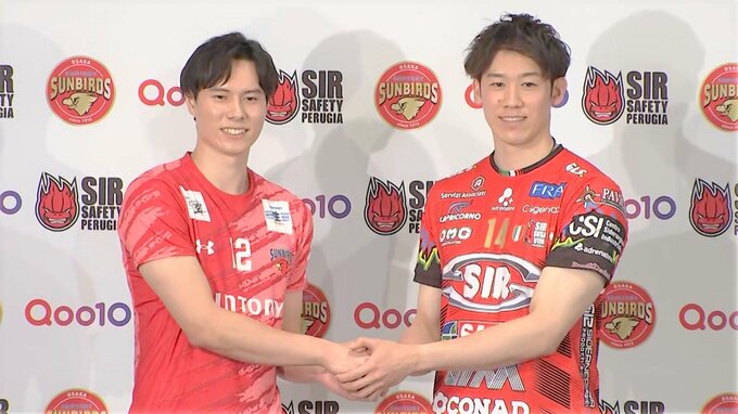 石川祐希“ペルージャ” vs 髙橋藍“サントリー”が初対決　石川「全くイメージができない」【ワールドチャレンジS】|TBS NEWS DIG