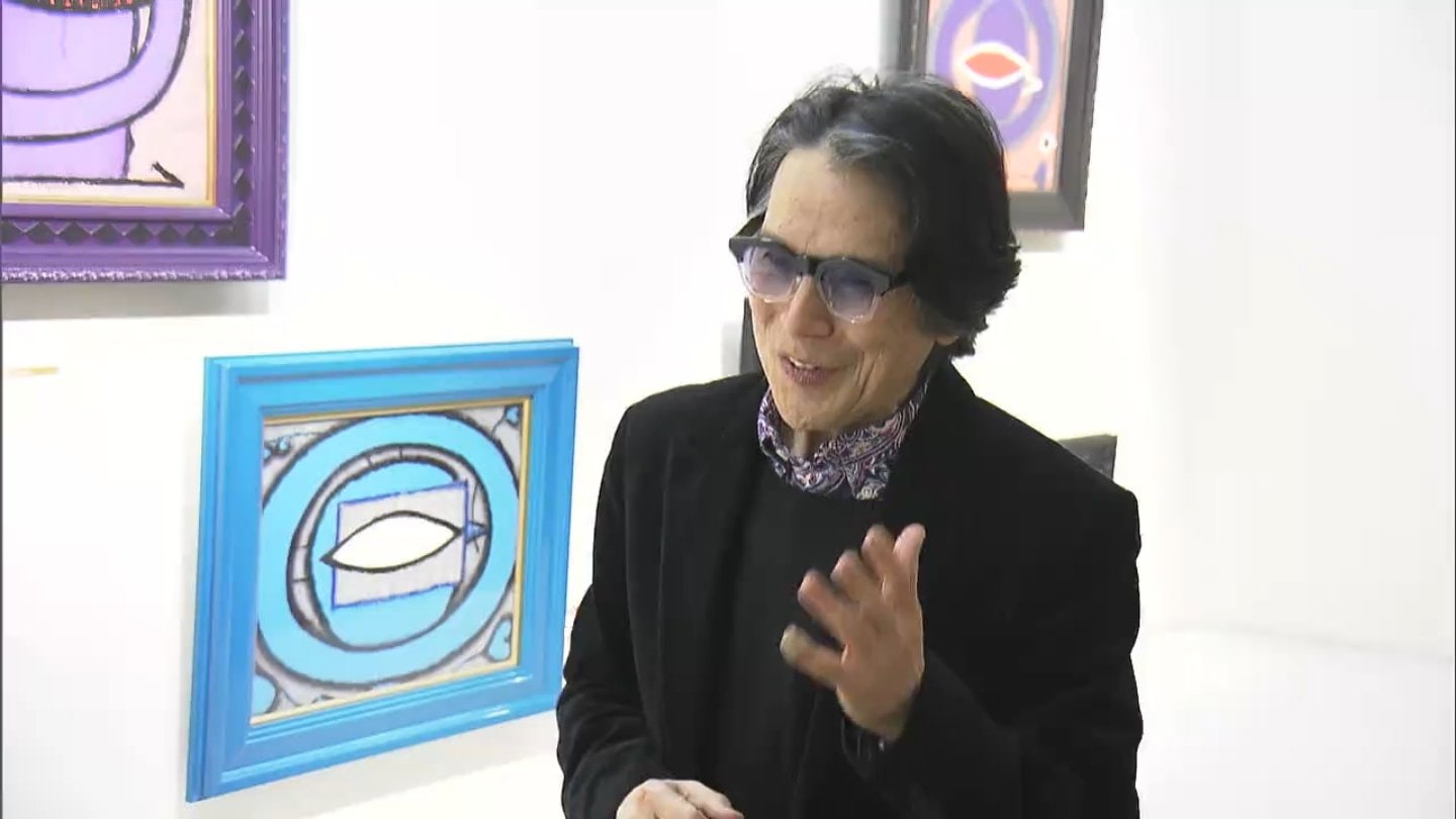 幸せエネルギーをたっぷり含めた絵を」俳優・画家 国広富之さんの作品