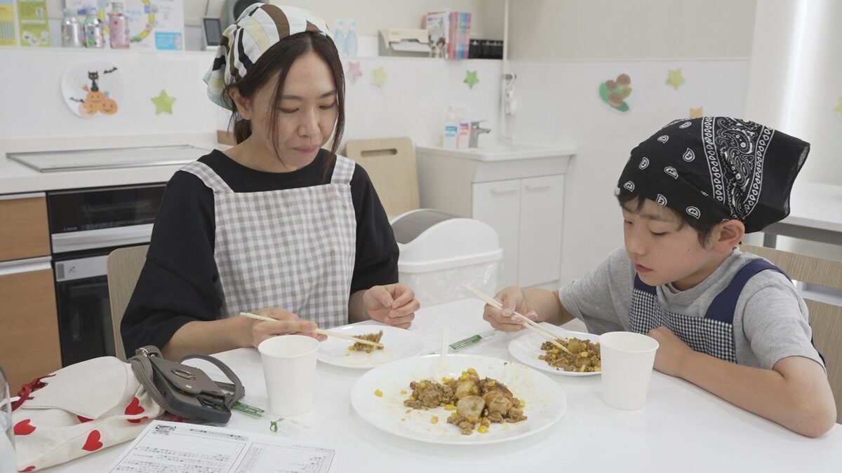 甲斐市特産の八幡芋について学ぶ食育イベント　親子料理教室