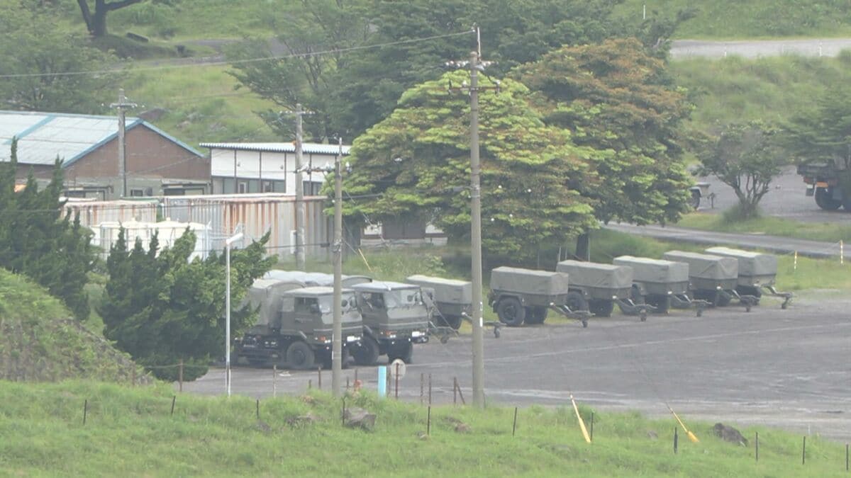 日米共同訓練　弾薬補給の訓練公開は雨で24日に延期　大分