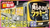在来線の“ドクターイエロー” こと“ドクターWEST”に初取材 時刻表にない列車 その内部は|TBS NEWS DIG