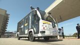 最先端の技術で小松駅と空港つなぐ 自動運転バスの試乗会　|　石川県のニュース｜MRO北陸放送