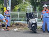 【続報】「左車線から路側帯にはみだして転倒か」原付バイク事故で男性心肺停止 宮城・名取市|TBS NEWS DIG