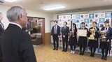 弓道全国選抜大会で岩手県勢初の優勝を果たした花巻北高校が岩手県教育長に報告|TBS NEWS DIG