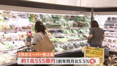 2月のスーパー、百貨店の売上高　スーパーは12か月連続、百貨店は24か月連続のプラス　円安については「なかなか見通しにくい」| TBS CROSS DIG with Bloomberg