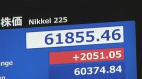 【速報】一時2000円超の上昇 日経平均が6万1000円台を回復 トランプ大統領「最終段階」発言やエヌビディア決算で|TBS NEWS DIG