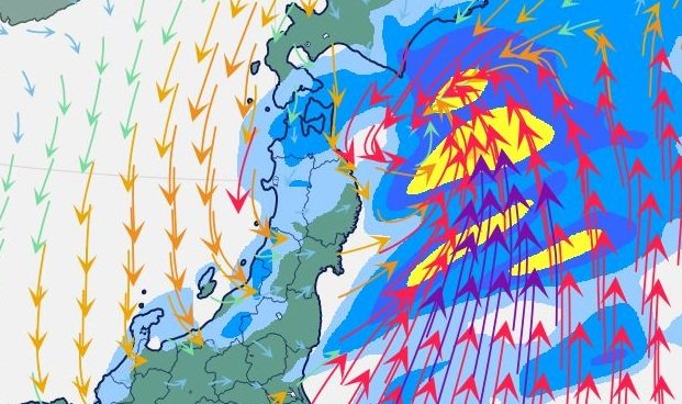 【気象庁】4月2日にかけて大雨となる所も　予想24時間降水量は東海150mm・四国130mm・関東甲信・近畿120mm【4月5日(日)にかけての雨風シミュレーション】|TBS NEWS DIG