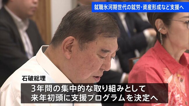 就職氷河期世代を支援へ 政府が基本的な枠組みを決定 就労処遇改善や資産形成の機会の充実など|TBS NEWS DIG