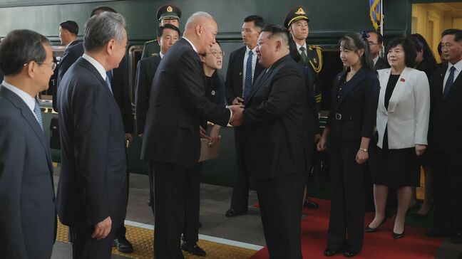 金正恩総書記の訪中に同行した娘 「後継者」観測強まる 韓国メディア|TBS NEWS DIG