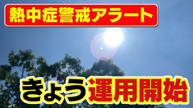 発表回数が4年で約3倍増！「熱中症警戒アラート」きょう運用開始　去年の最多発表は最早の沖縄ではなく『和歌山』　5月からの3か月予報「全国的に気温が高い」|TBS NEWS DIG