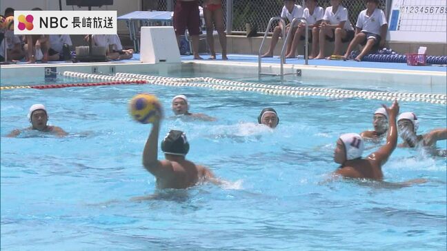 【長崎県高校総体 大会１日目】 「水球」決勝　長崎工業と長崎西のライバル対決　長崎工業が３年連続優勝！|TBS NEWS DIG
