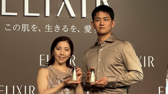 〝りくちゃんには絶対貸さない〟【りくりゅう】婚約発表後 初の公の場でじゃれ合い ステージ裏側で優しくエスコートも|TBS NEWS DIG